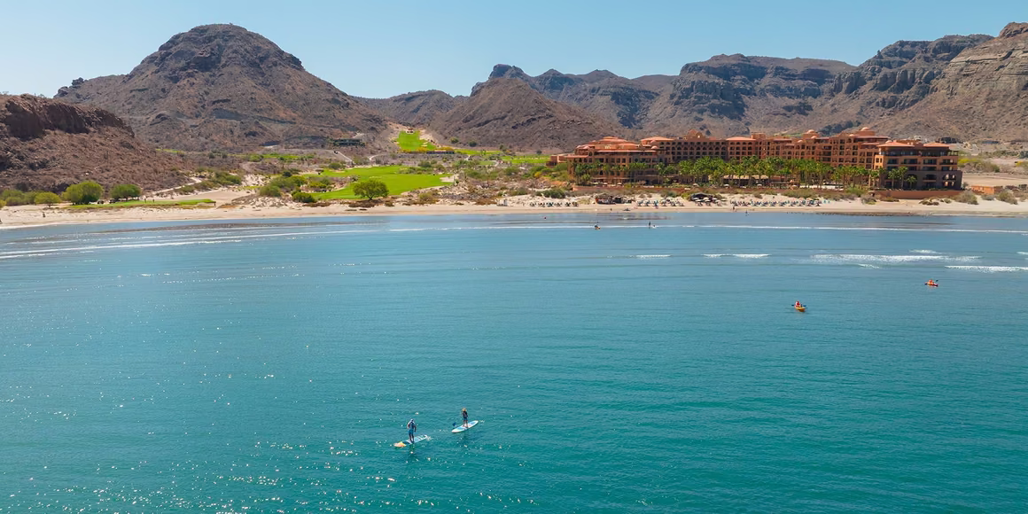 Loreto Bay resort and Sea of Cortez in Loreto, Mexico