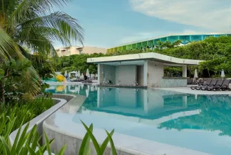 Pool Bar at Sandos Playacar Beach Resort